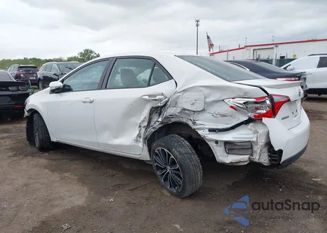 2014 Toyota Corolla S Plus from USA, damaged, VIN 5YFBURHE2EP069710